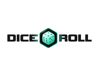 Projekt graficzny logo dla firmy online Dice Roll